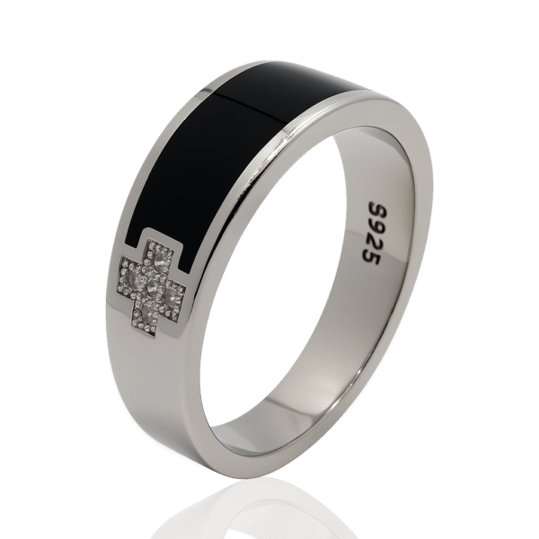 TURKY BLACK  ROUND RING - Image 3