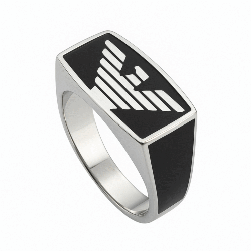 TURKEY EAGLE BLACK RING FOR MEN