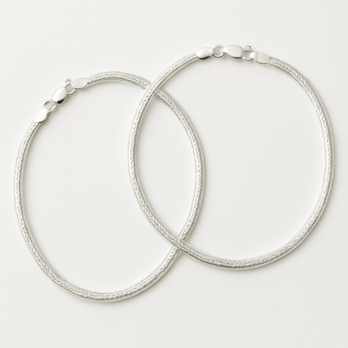 ACPL 925  Pure Silver Payal [ANKLET] - Image 4
