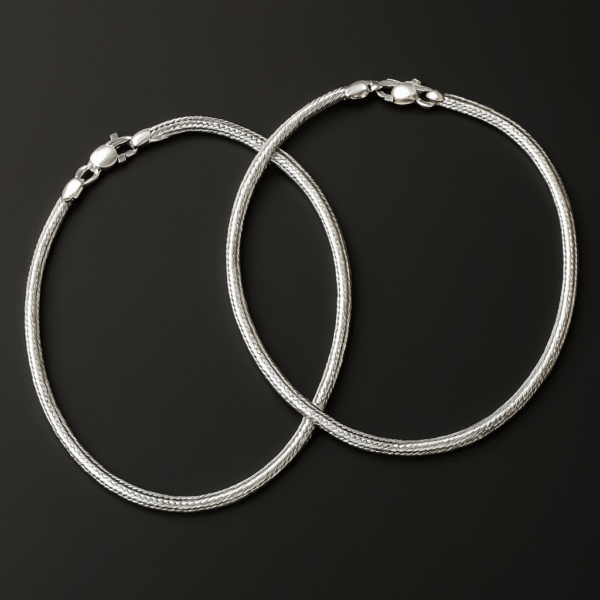 ACPL 925  Pure Silver Payal [ANKLET] - Image 3