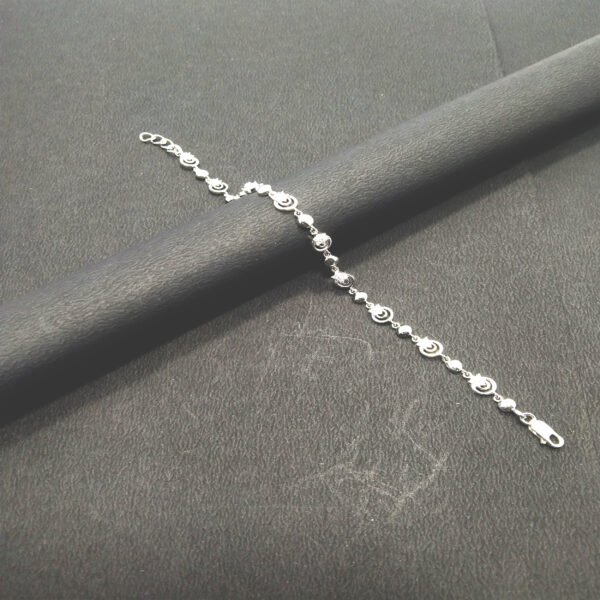 FANCY WHITE STONE BREACLET - Image 2
