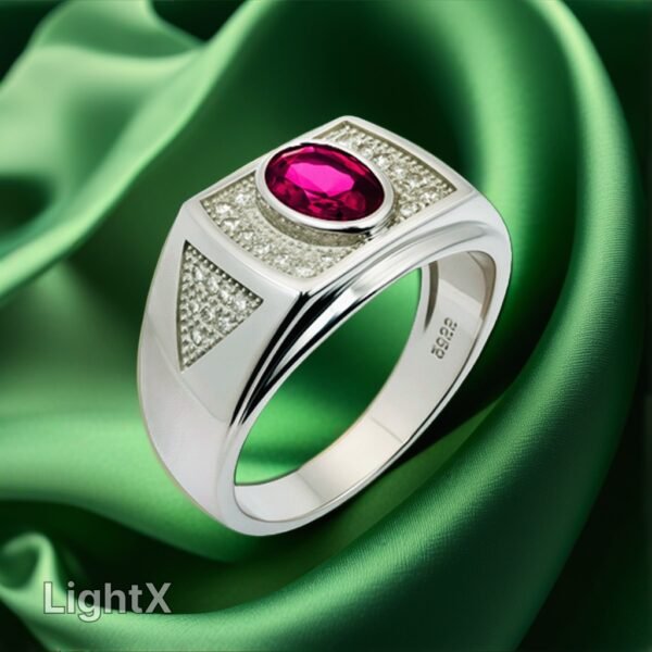 RED STONE RING - Image 3