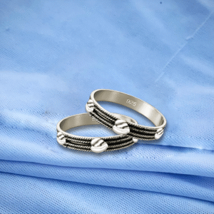 92.5 STERLING SILVER TRADITIONAL WIRE DESIGN BABY BANGLE FOR KIDS