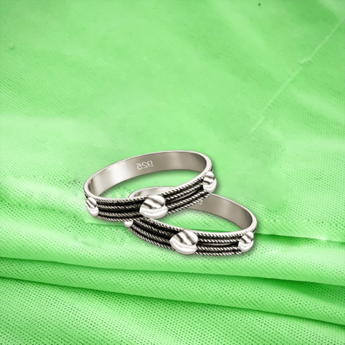 92.5 STERLING SILVER TRADITIONAL WIRE DESIGN BABY BANGLE FOR KIDS - Image 4