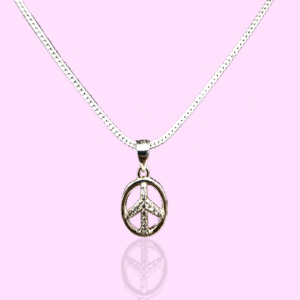 92.5 STERLING SILVER CHAIN & PENDANT FOR WOMEN