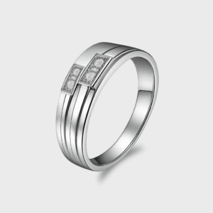 92.5 STERLING SILVER URBAN PRISM RING FOR WOMEN