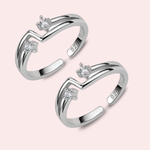 FANCY 92.5 STERLING SILVER TOE RING FOR WOMEN