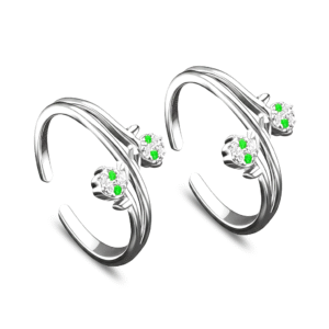 FANCY 92.5 STERLING SILVER TOE RING FOR WOMEN