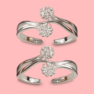 FANCY 92.5 STERLING SILVER TOE RING FOR WOMEN