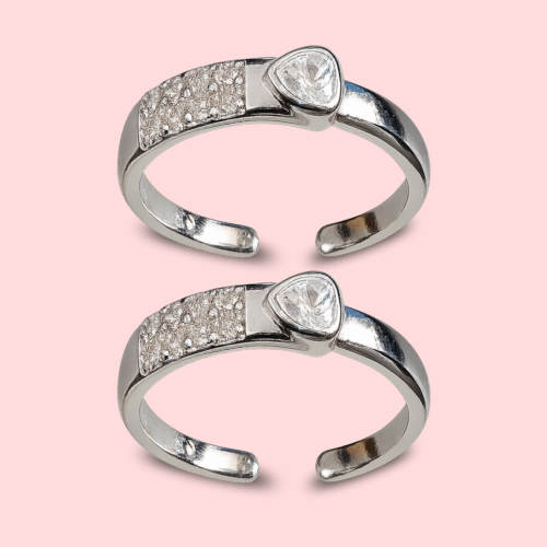 FANCY 92.5 STERLING SILVER TOE RING FOR WOMEN - Image 3
