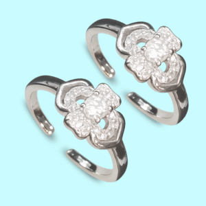 FANCY 92.5 STERLING SILVER TOE RING FOR WOMEN